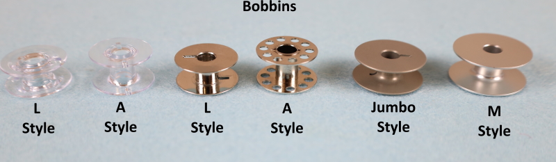 Brother Bobbins With Bobbin Clips (11.5 Size) 10 Pack SABOBCLIP