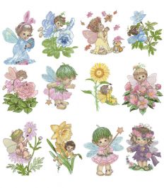 DIME Inspiration Collection Embroidery Designs Morehead Blossom Tots