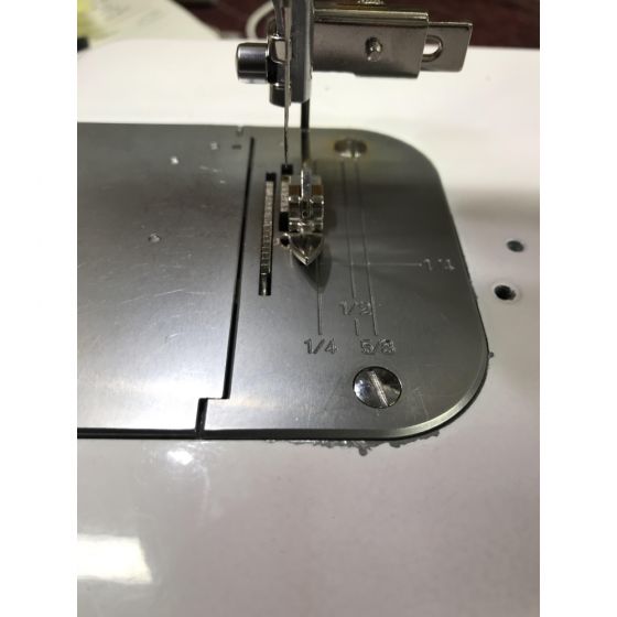 Commercial Sewing Machine Double Fold Ball Hemmer Foot 1/8 Upturn
