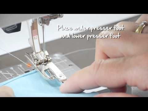 Hemmer Foot: How to use it to sew rolled hems (Tutorial)