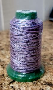 Exquisite 1000m Purple Variegated Thread - V115