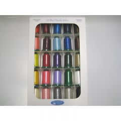 25 Basic Color Embroidery Thread Set