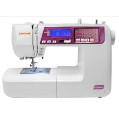 Janome 4120QDC-G Computerized Sewing Machine in Purple Certified Pre Owned
