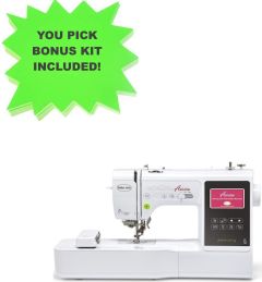 Baby Lock Aurora Embroidery and Sewing Machine with You Pick Free Bonus Kit