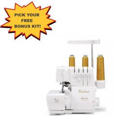 Baby Lock Celebrate Serger BLS1 with Jet Air Threading with You Pick Bonus Kit