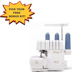 Baby Lock Victory 4 Thread Serger with Jet Air Threading with You Pick $149.90 Bonus Kit Offer