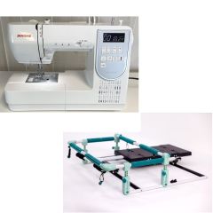 Grace Mini Quilter with Janome HD5050 Quilting Machine