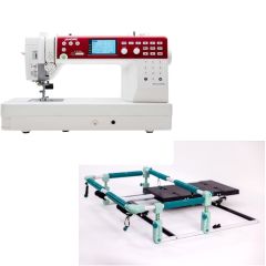 Grace Mini Quilter with Janome MC6650 Quilting Machine Combo