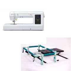 Grace Mini Quilter Frame with Baby Lock Allegro Quilting Machine Combo