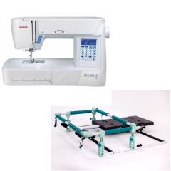 Grace Mini Quilter with Janome Skyline S3 Quilting Machine Combo