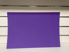 Puffy Foam and Cap Backing 12 x 18 Inch Sheet Purple