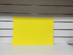 Puffy Foam and Cap Backing 12 x 18 Inch Sheet Yellow