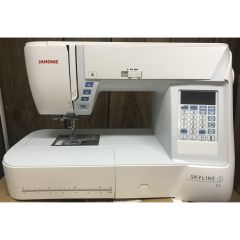 Janome Skyline S3 Sewing Machine Certified Preowned