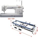 Grace Cutie Frame and Janome 1600P-QC Quilting Frame and Machine Combo