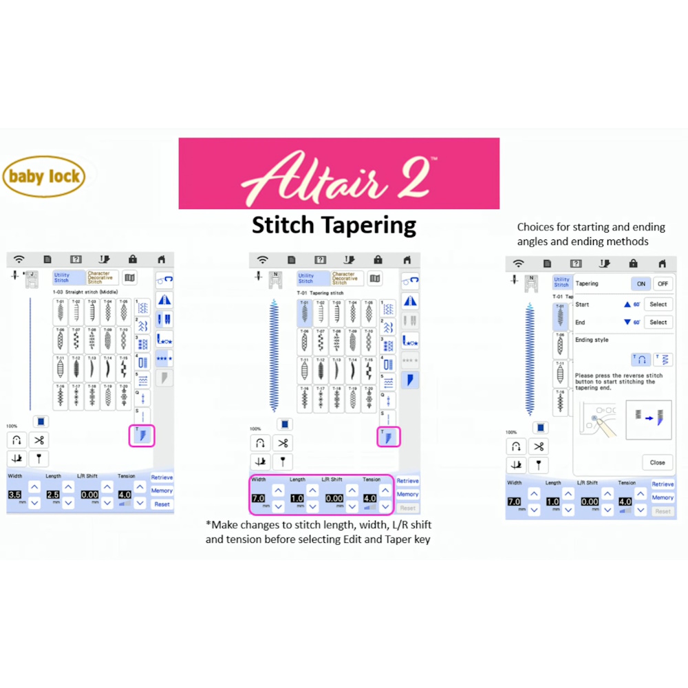 Baby Lock Altair 2 Sewing and Embroidery Machine – Quiltandsew.com